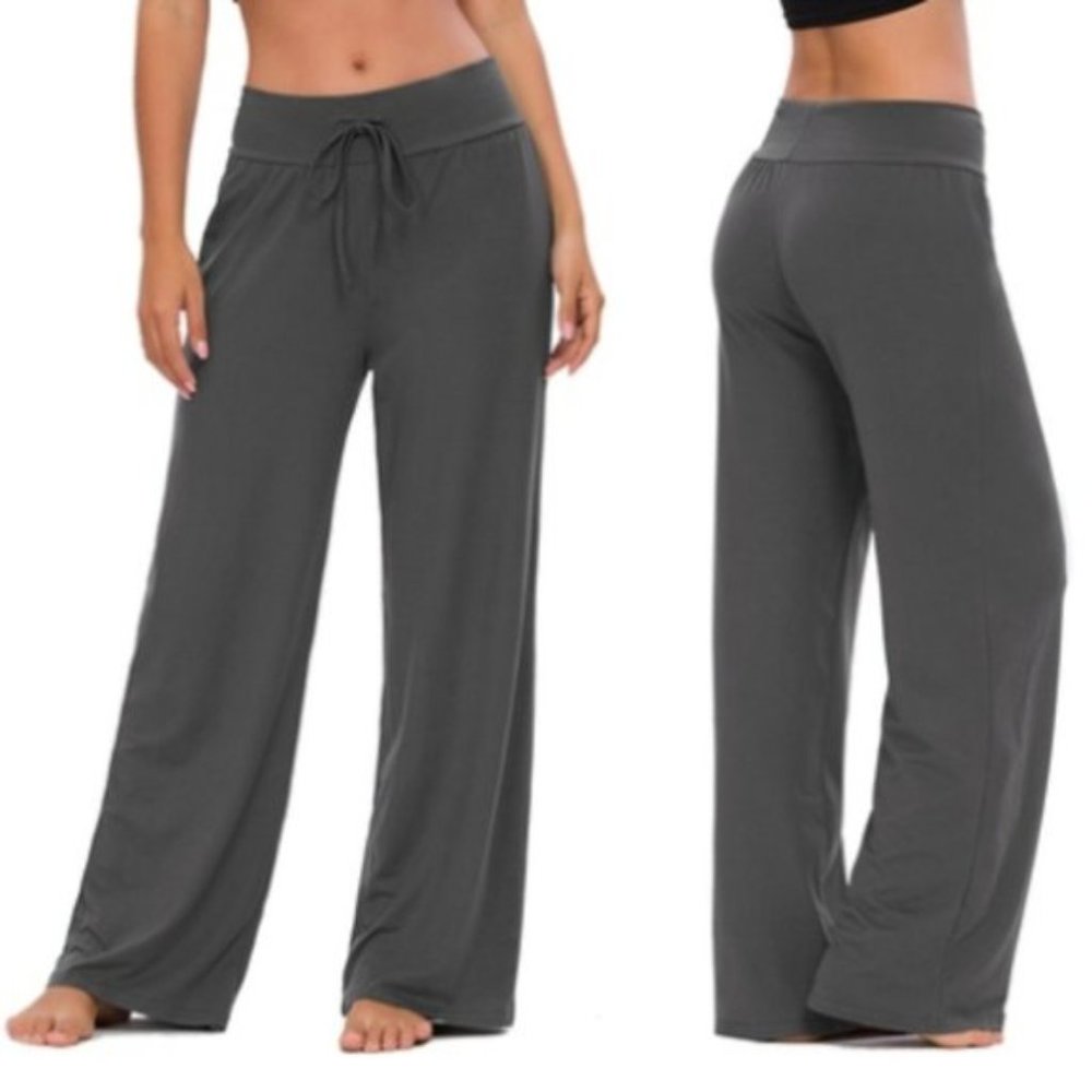 Lilly Posh Solid Lounge Drawstring Pants